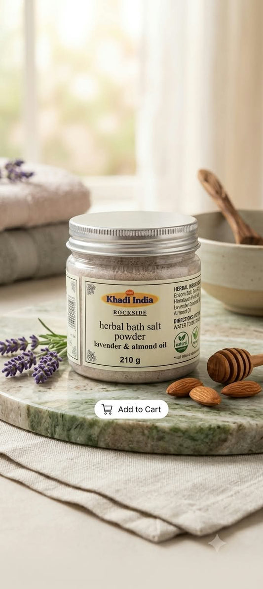 Natural Bath Salt Powder