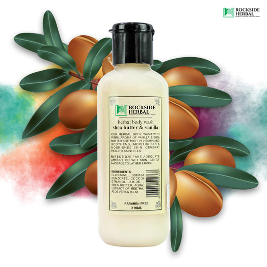 Herbal Body Wash Shea Butter & Vanilla
