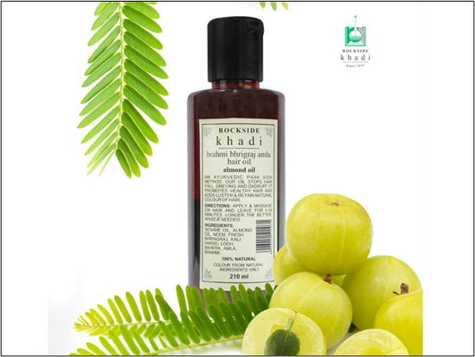 Combat Dryness: Khadi Amla Bhringraj Oil's Role in Winter Hair Care