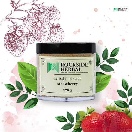 Herbal Foot Scrub Strawberry