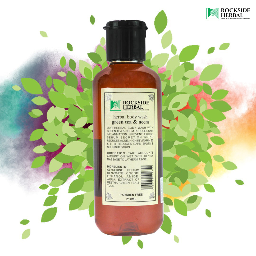 Herbal Body Wash Green Tea & Neem