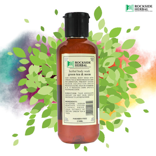 Herbal Body Wash Green Tea & Neem