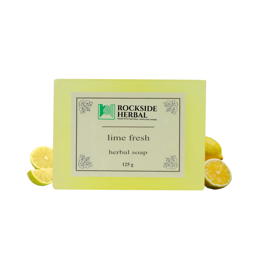 Herbal Hand Made Soap Lime Fresh