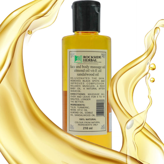 Herbal Face & Body Massage Oil
