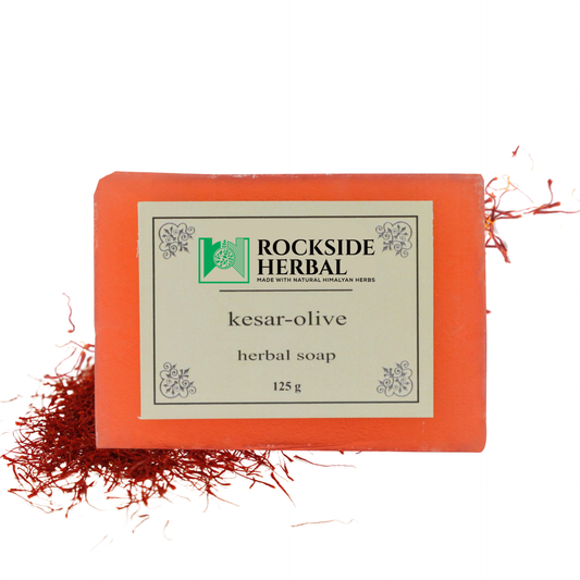 Herbal Hand Made Soap Kesar Olive