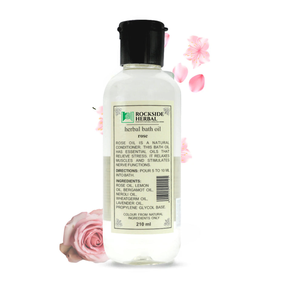 Herbal Bath Oil Rose