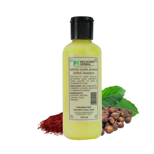 Herbal Saffron Reetha Protein Shampoo
