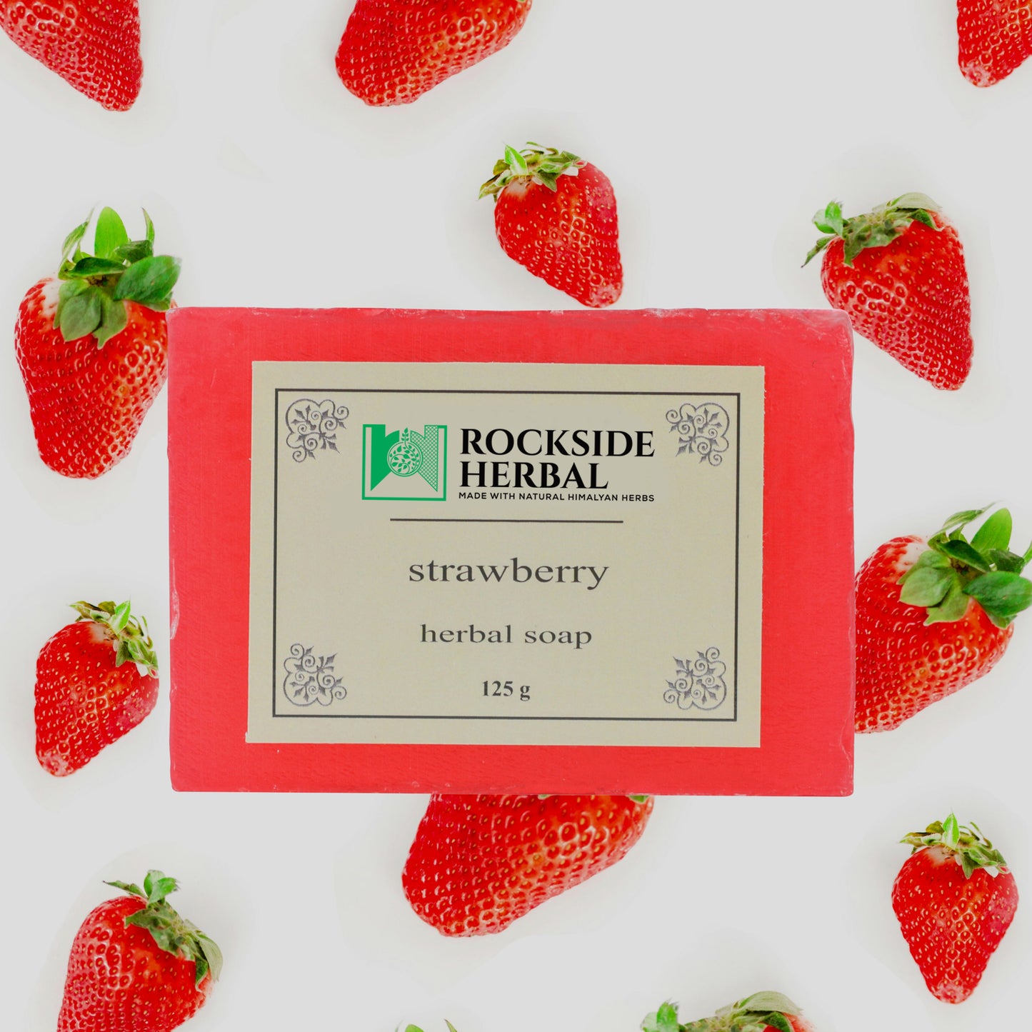 Herbal Hand Made Soap Strawberry